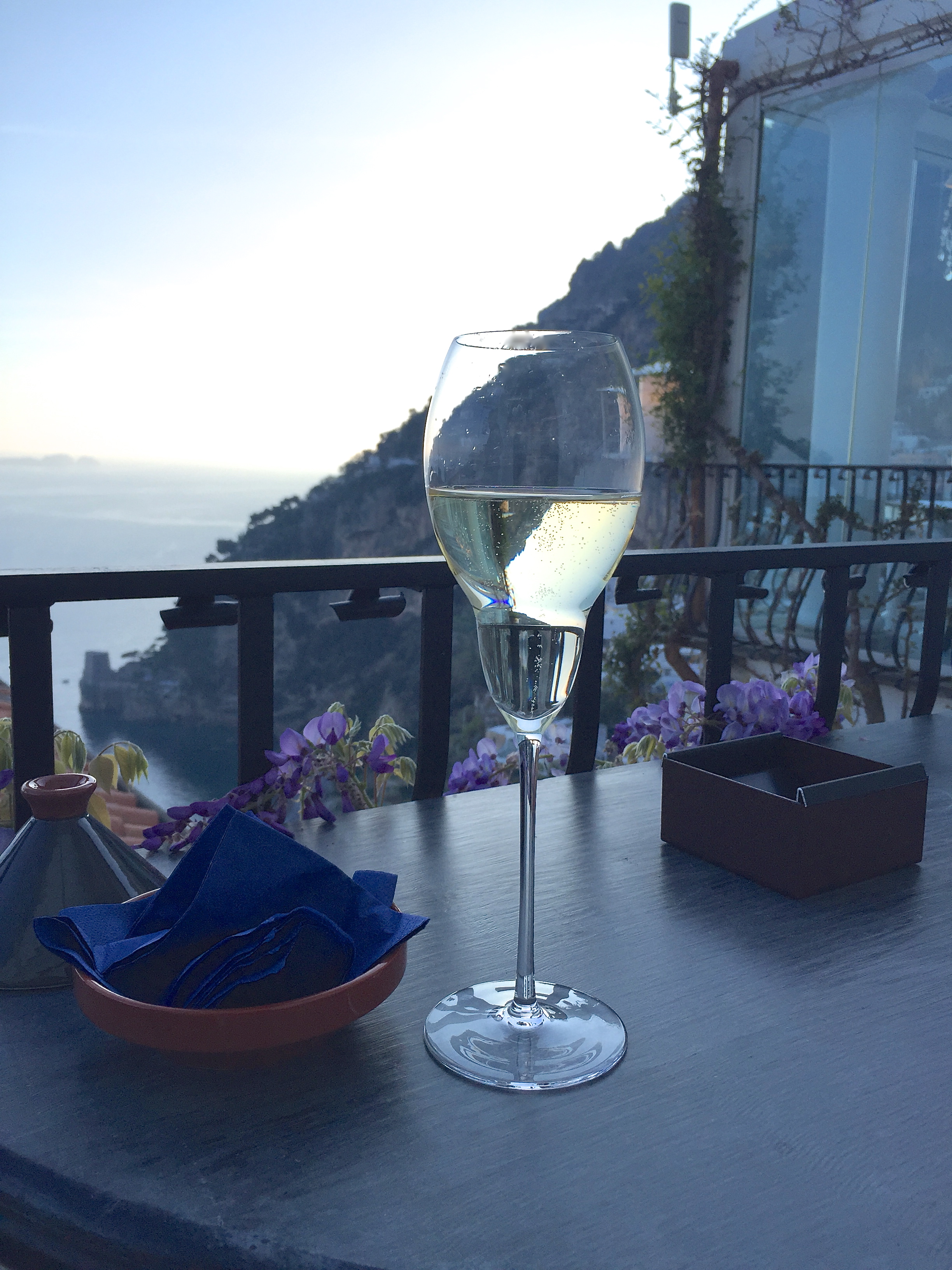 The Amalfi Coast patterns & prosecco