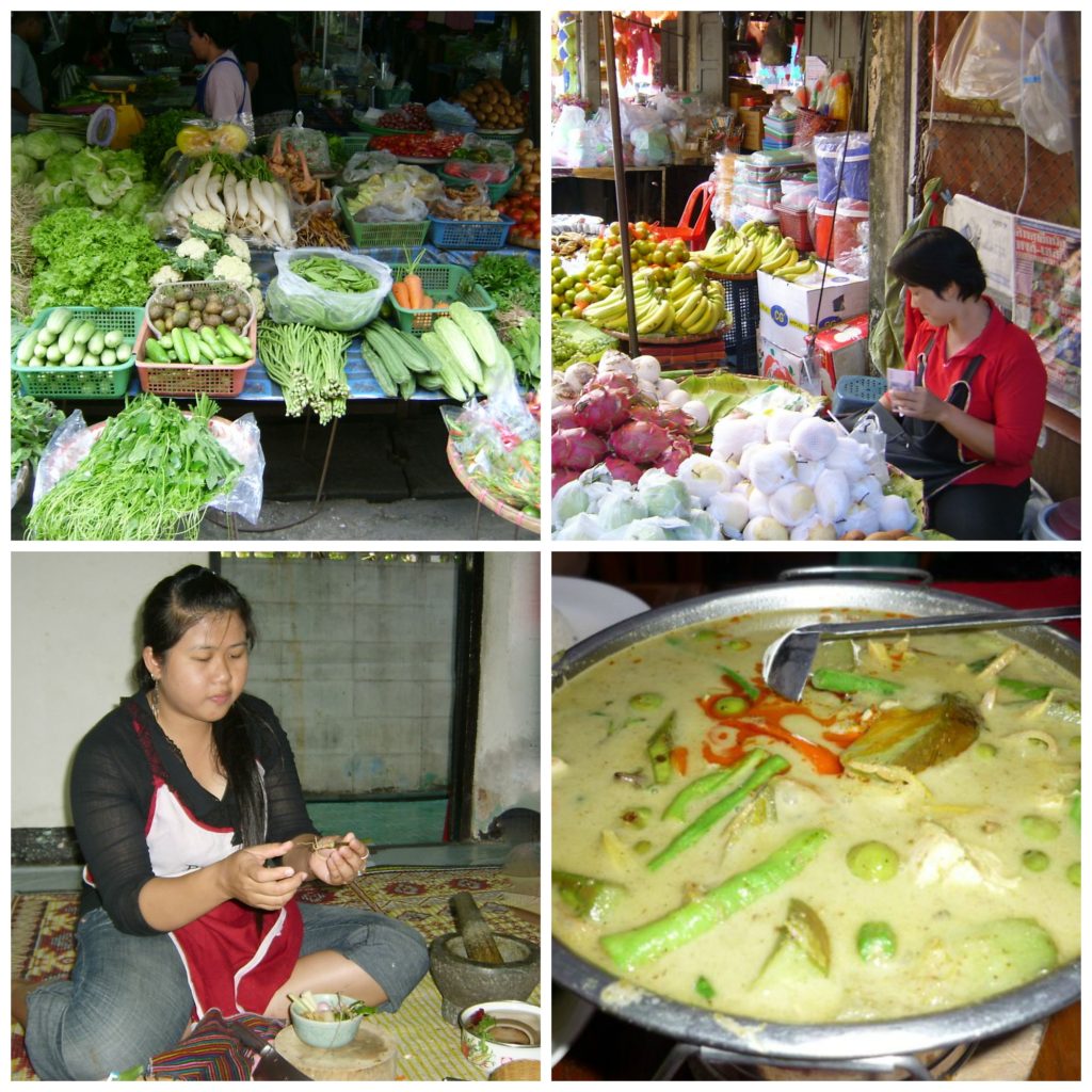 Cooking classes in Chiang Mai include a visit to the local markets