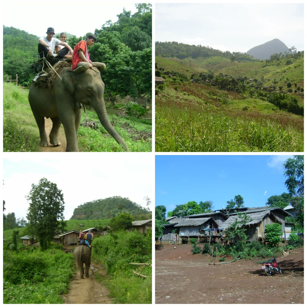 Chiang Mai is a great base for treks into the northern Thai mountains - include elephant rides and local village visits