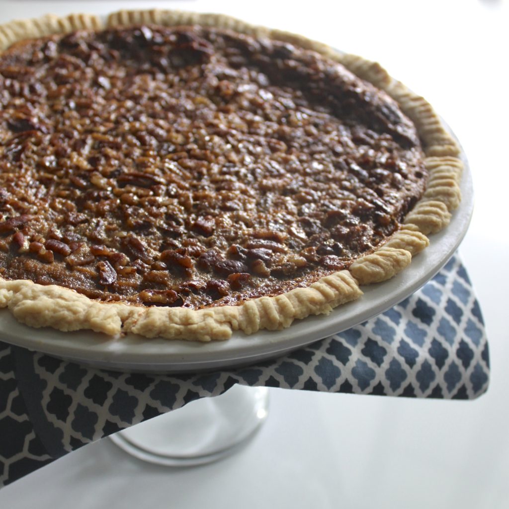 Pecan Glazed Pumpkin Pie patterns & prosecco