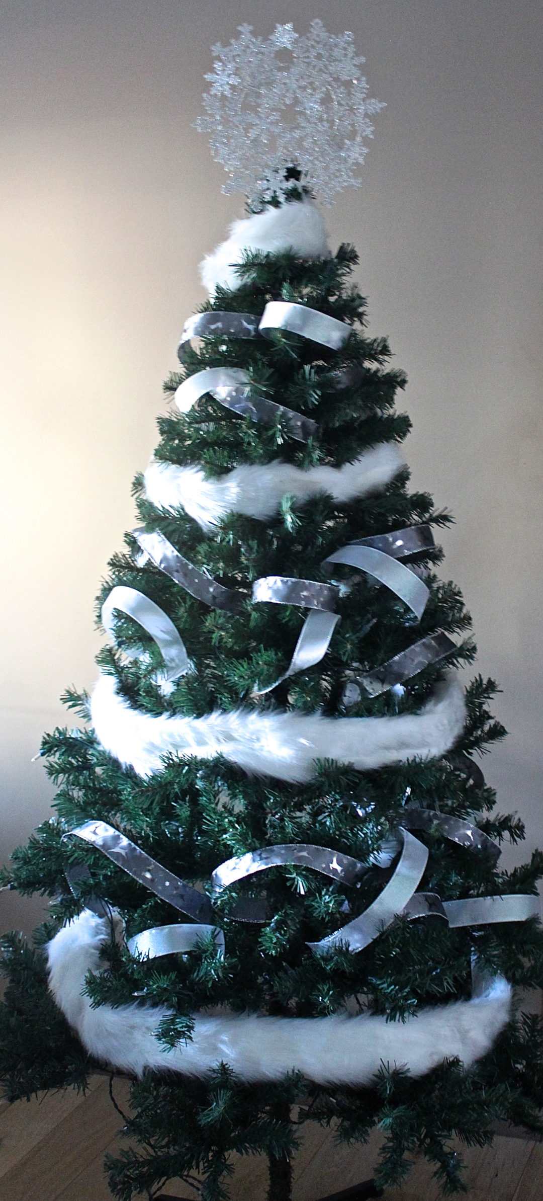 Christmas Tree Ribbon - patterns & prosecco