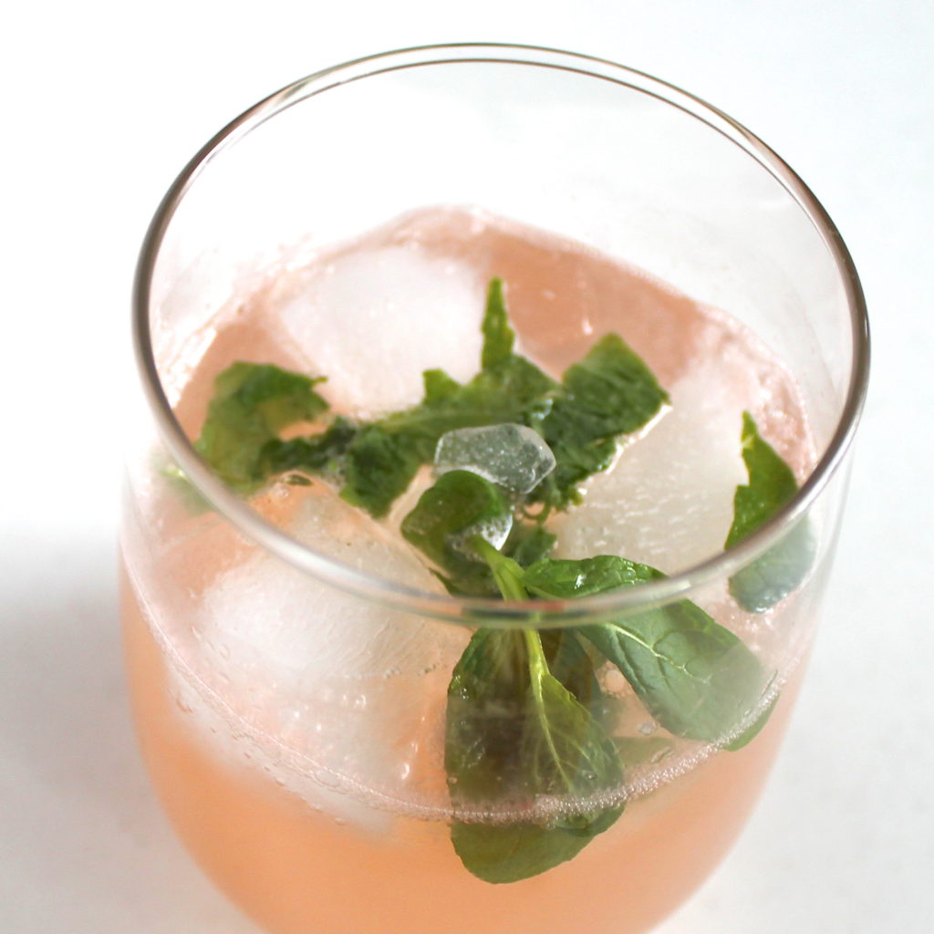 grapefruit mojitos