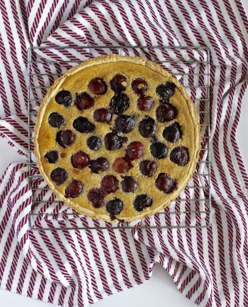 Cherry Custard Tart