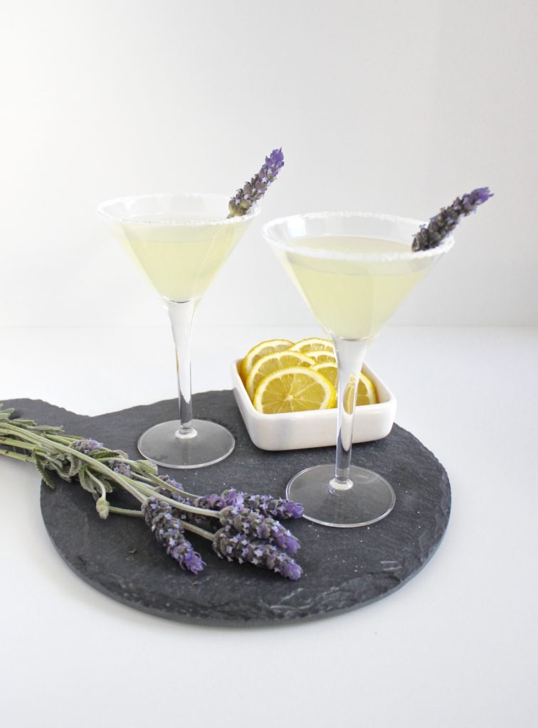 lavender lemon martini