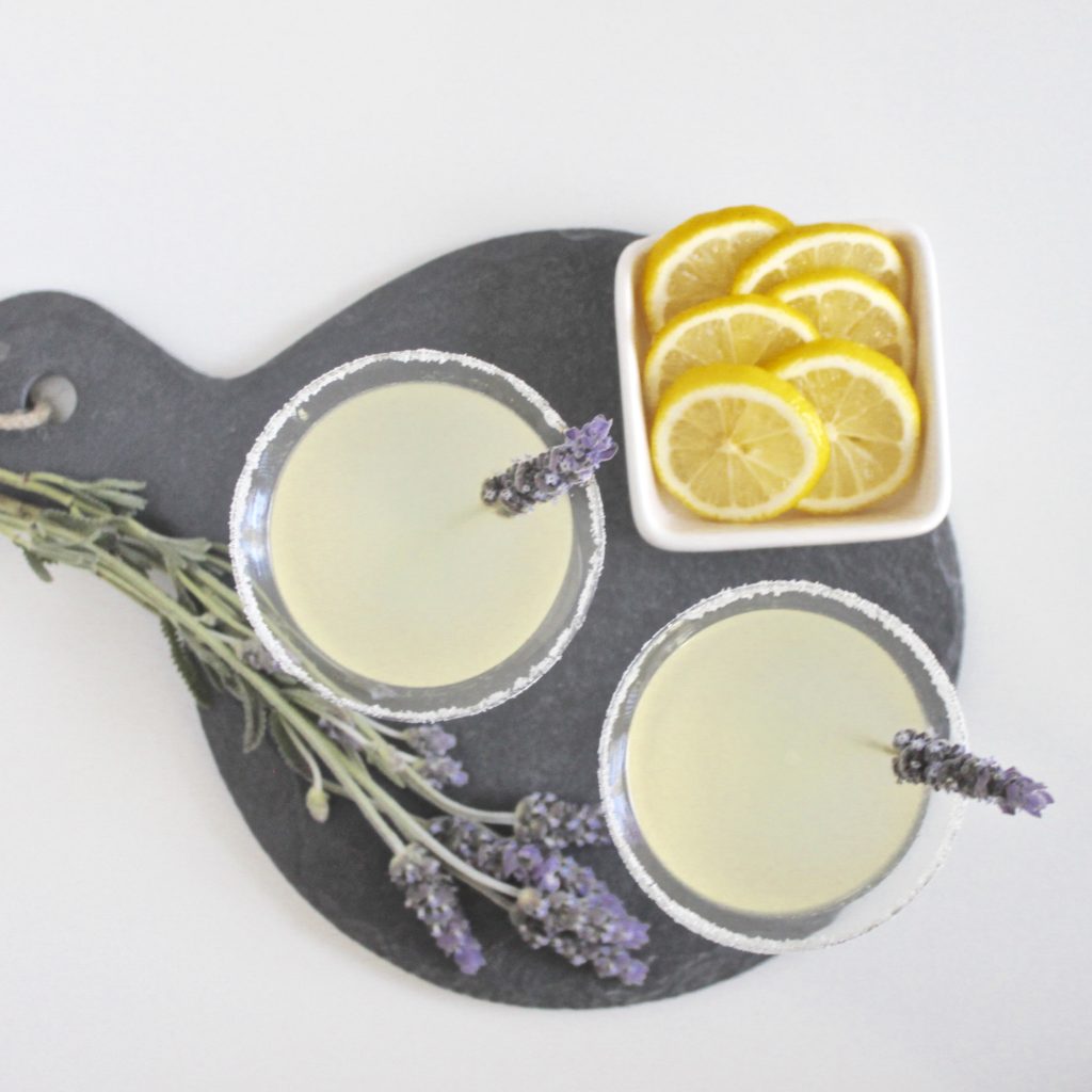 lavender lemon martini