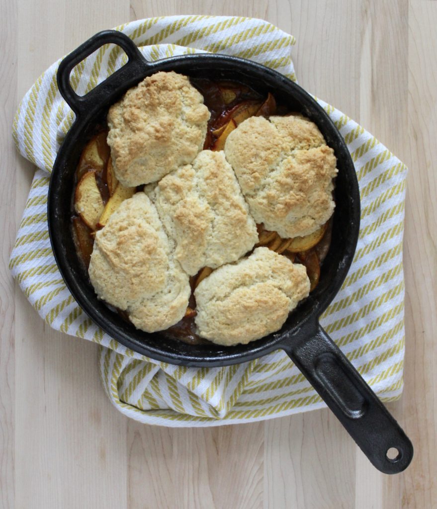 peach cobbler