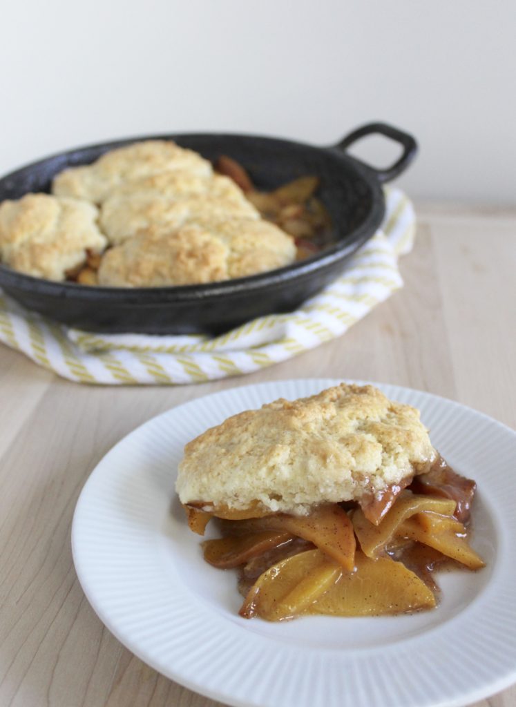 peach cobbler