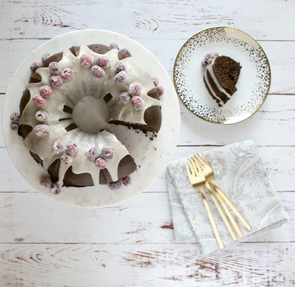 Molasses Spice Cake patterns & prosecco