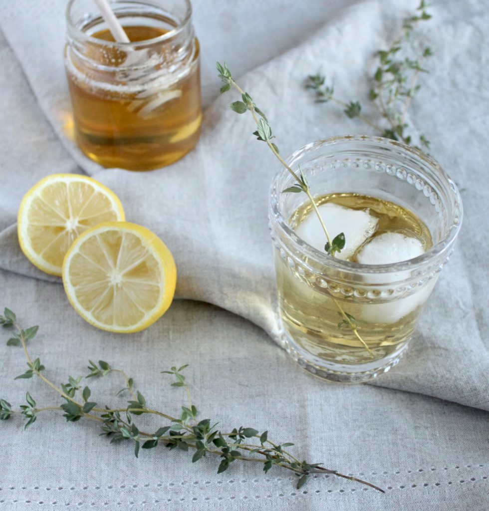 Bourbon Thyme Cocktail