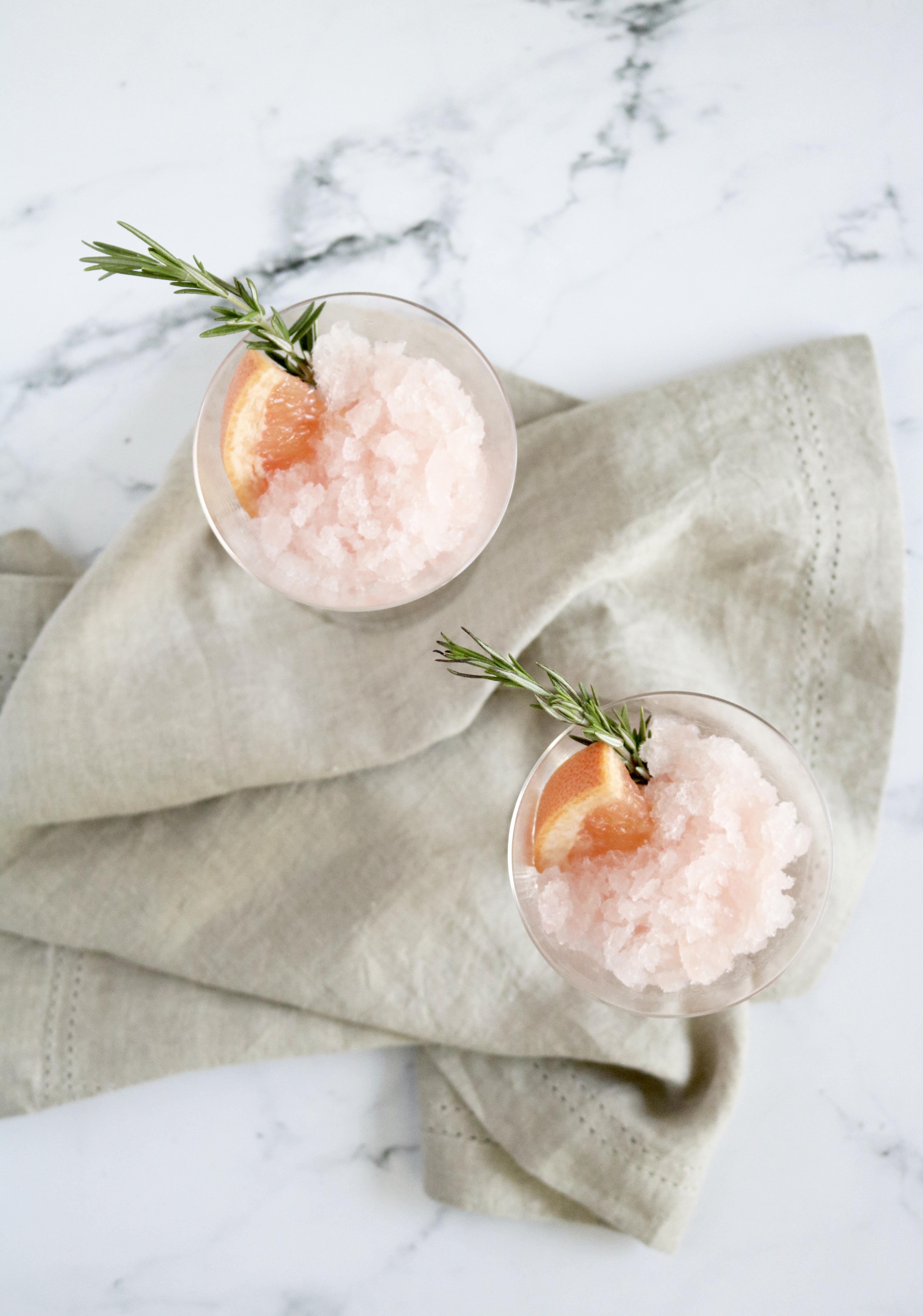 Rosemary Grapefruit Frosé