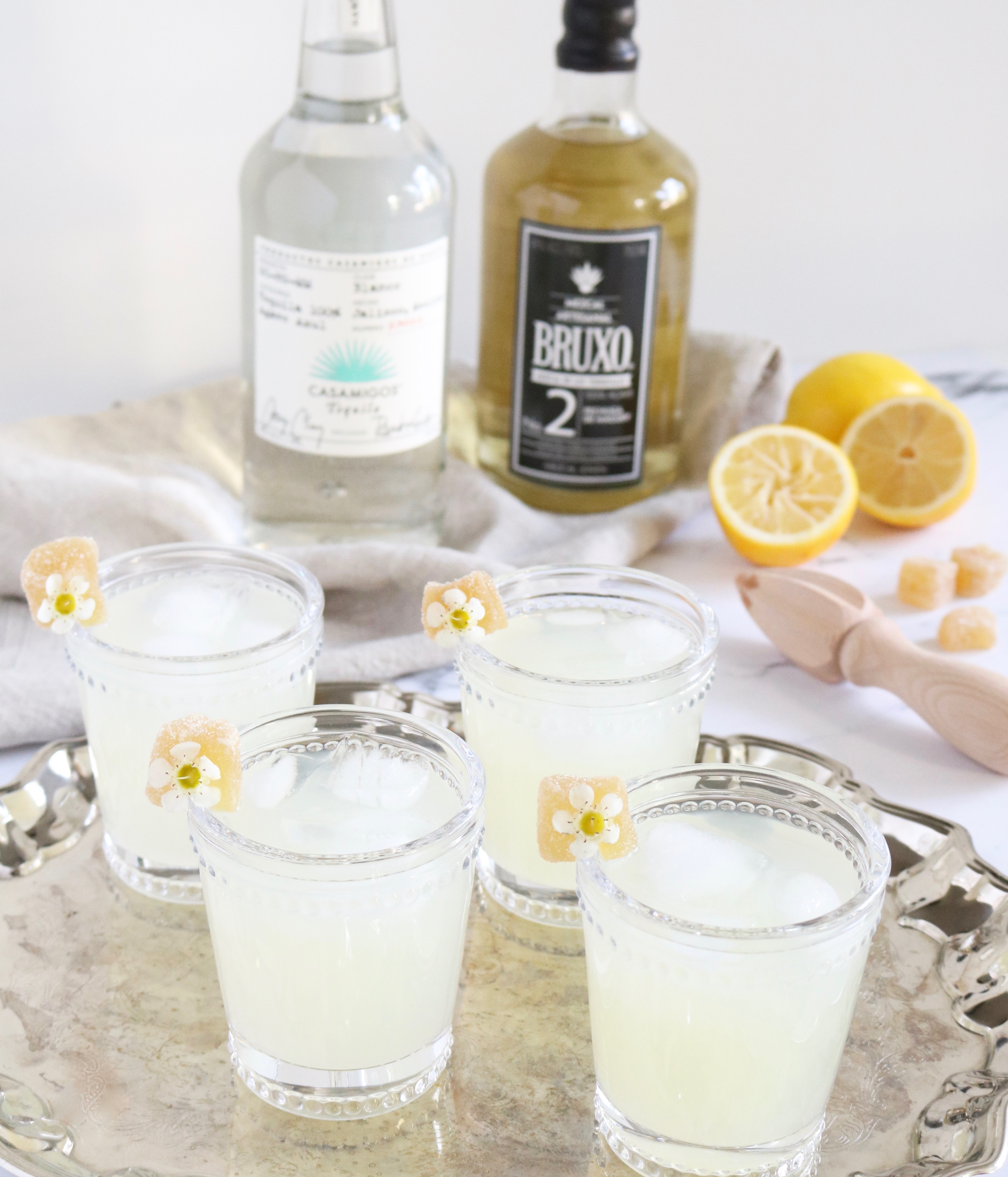 ginger mezcal cocktail