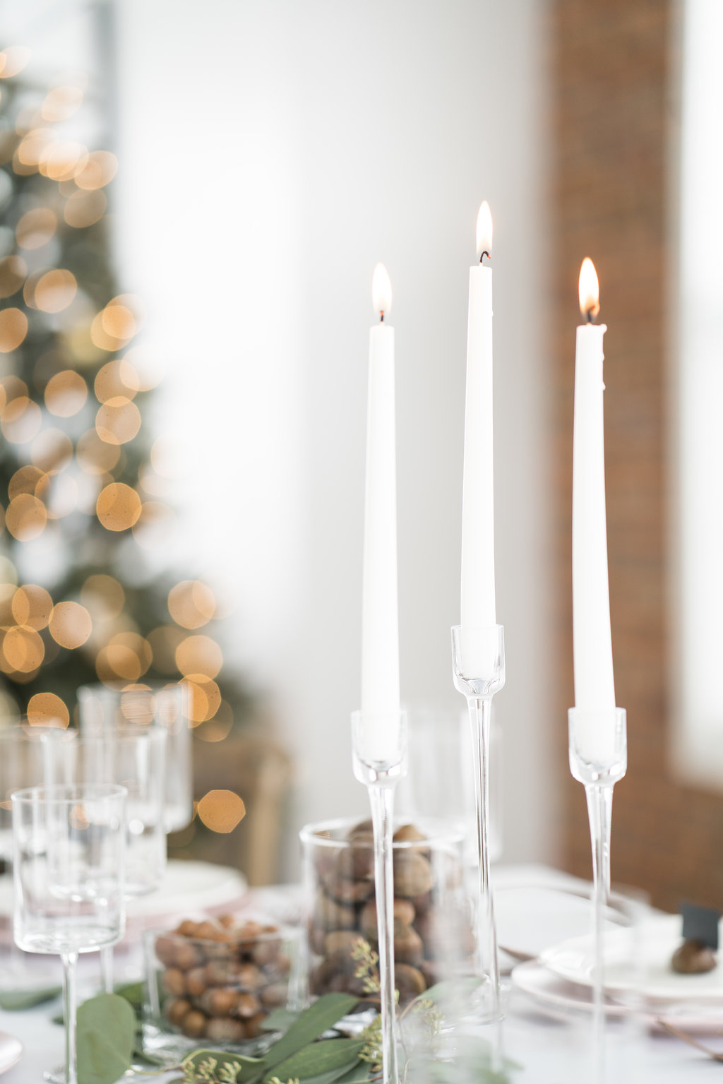 holiday table setting