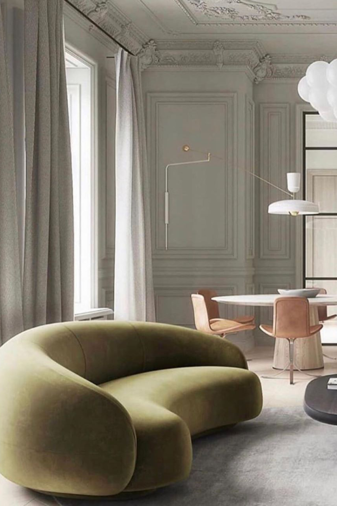 2020 Interior Design Colour Trends Olive Green